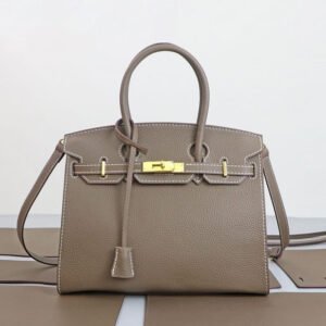 Birkin-Style Leather Tote Bag DIY Kit - Warmth Leather